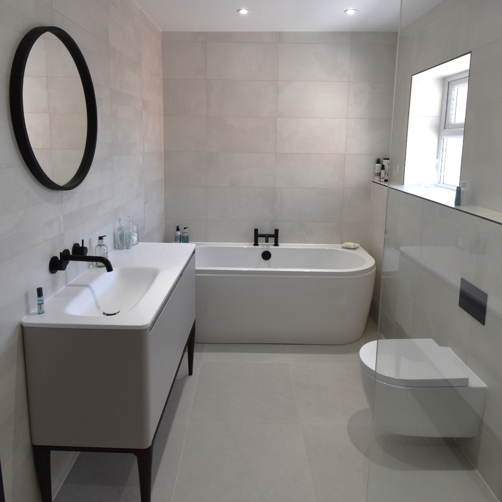 Modern bathroom transformation | The Bathroom Sanctuary