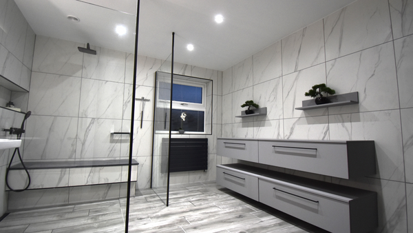 Our luxury wetroom transformation creates spa-like retreat