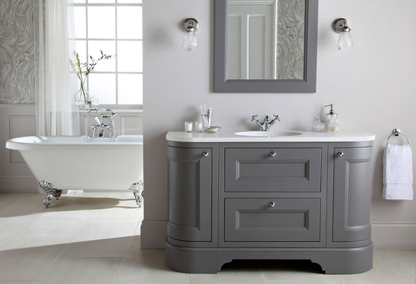 Burbidge Tetbury grey vanity unit