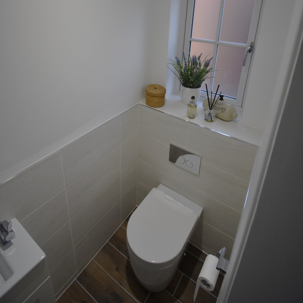 An impressive cloakroom renovation