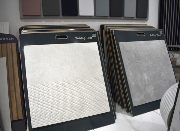Tile samples by Talking Tiles
