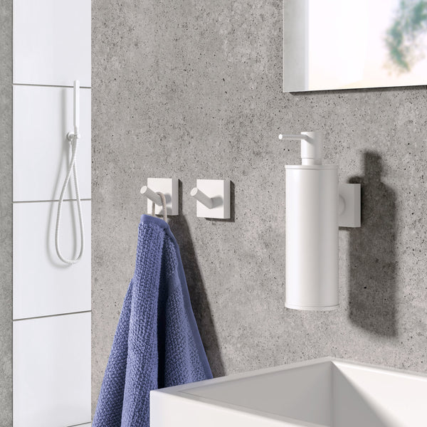 Smedbo white bathroom accessories