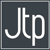 The logo for Just Taps (JTP) a brand partner of The Bathroom Sanctuary.