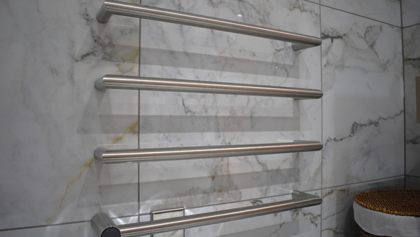 OBI stainless steel electric radiator