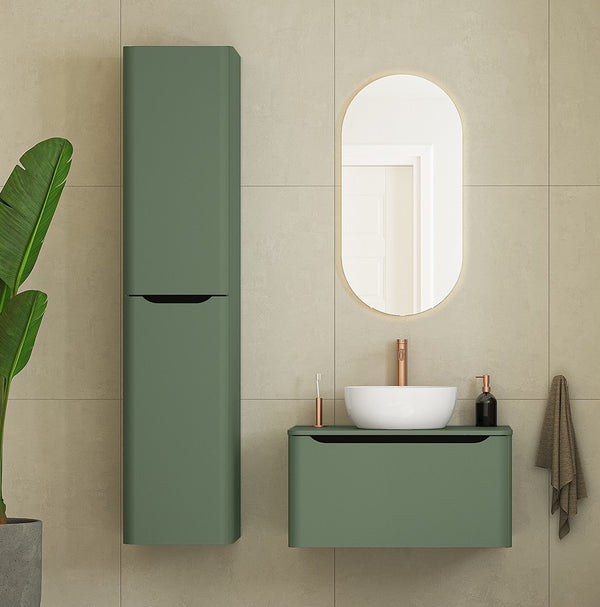 Bathroom furniture and fittings part of the Sareta range by VitrA, a partner brand of The Bathroom Sanctuary.
