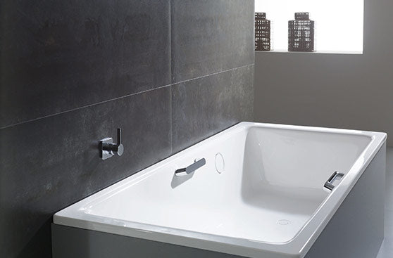 Kaldewei back-to-wall bath tub